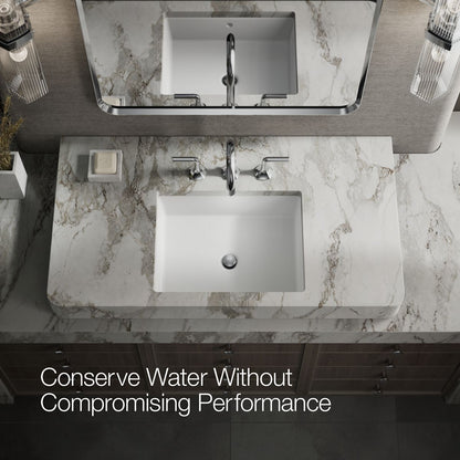 KOHLER K-27008-N Occasion Bathroom sink faucet spout with Cane design, 0.5 gpm