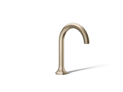 KOHLER K-27008-N Occasion Bathroom sink faucet spout with Cane design, 0.5 gpm