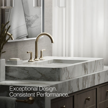 KOHLER K-27008-N Occasion Bathroom sink faucet spout with Cane design, 0.5 gpm