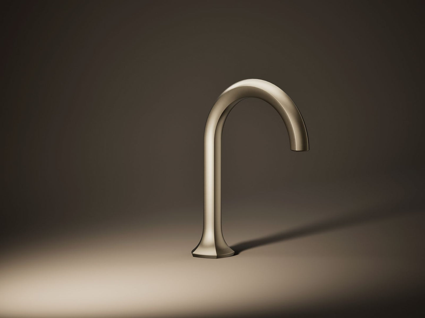 KOHLER K-27008-N Occasion Bathroom sink faucet spout with Cane design, 0.5 gpm
