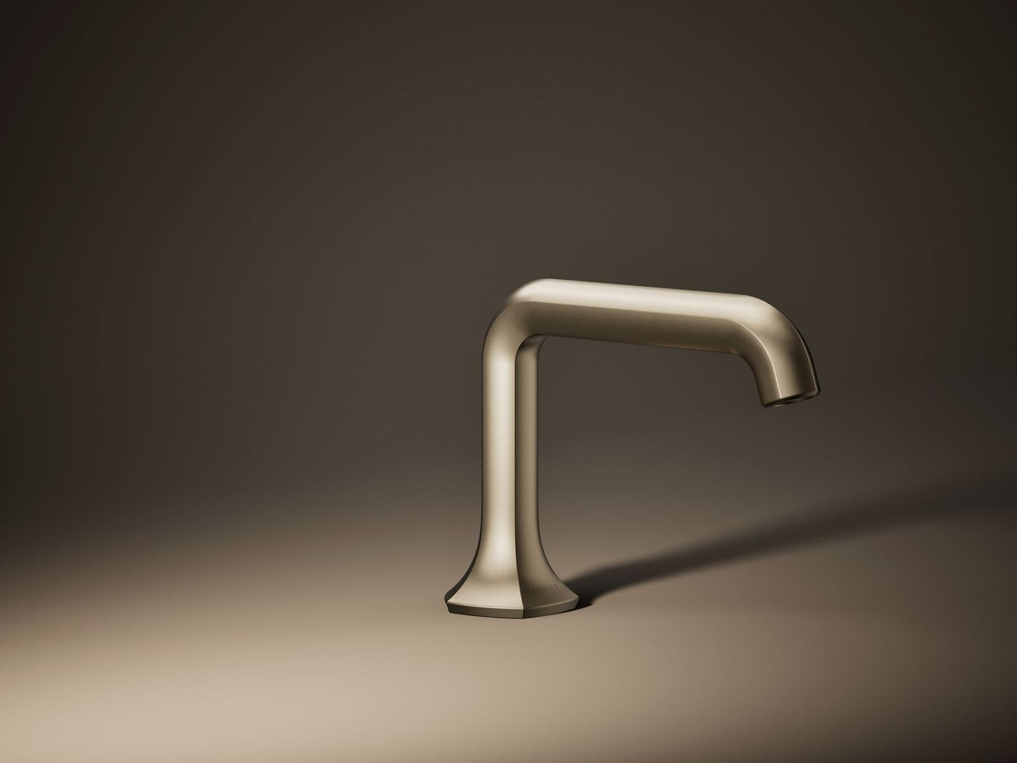 KOHLER K-27009-N Occasion Bathroom sink faucet spout with Straight design, 0.5 gpm