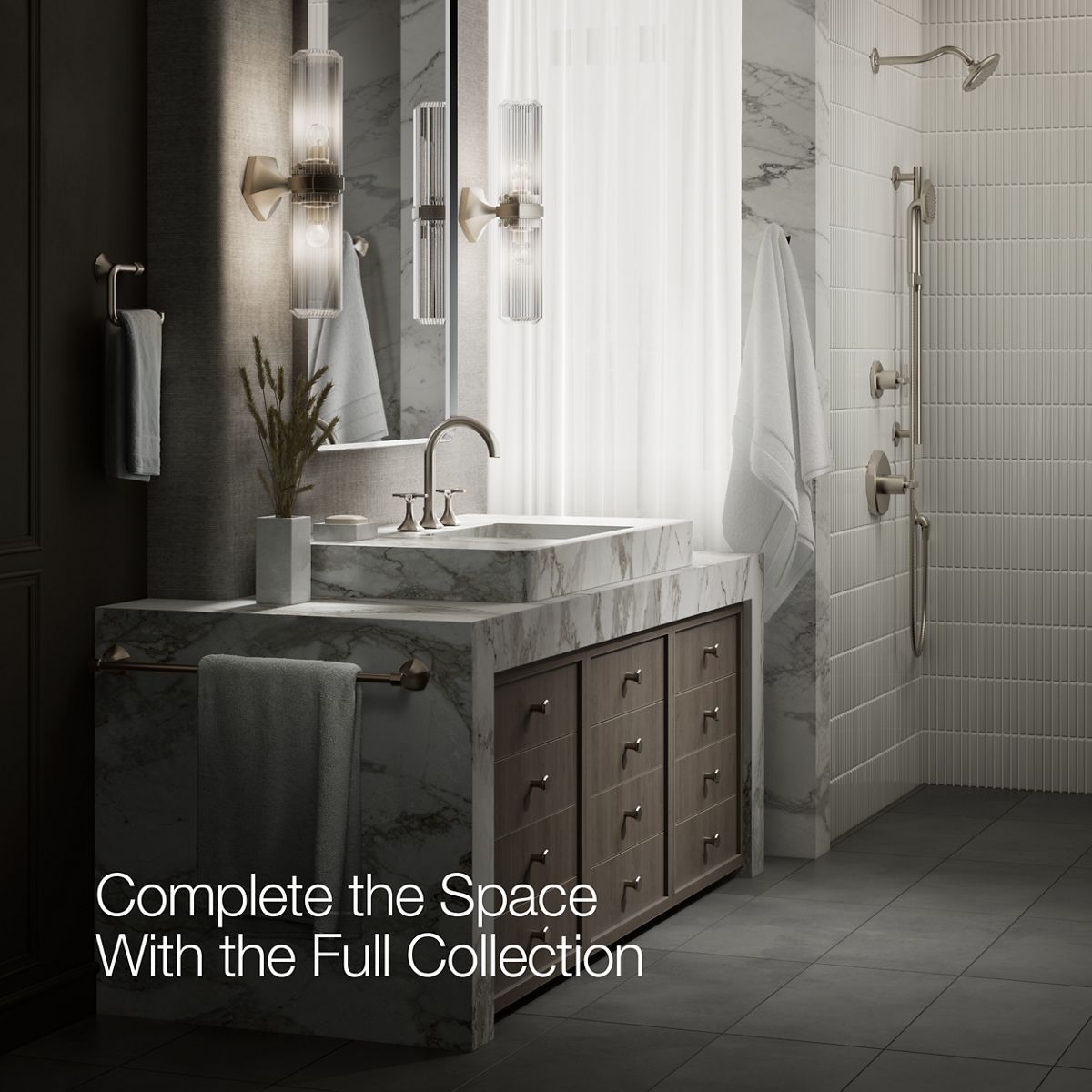 KOHLER K-27010-3 Occasion Cross bathroom sink faucet handles