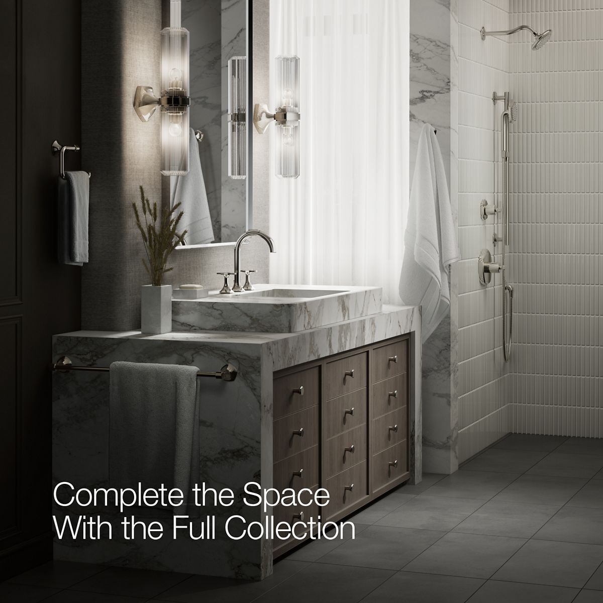 KOHLER K-27010-3 Occasion Cross bathroom sink faucet handles