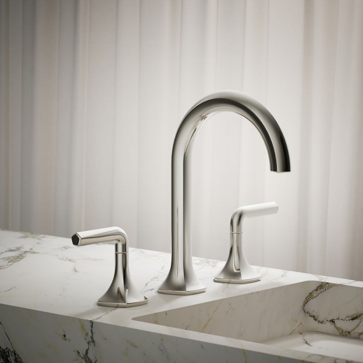 KOHLER K-27010-4 Occasion Lever bathroom sink faucet handles