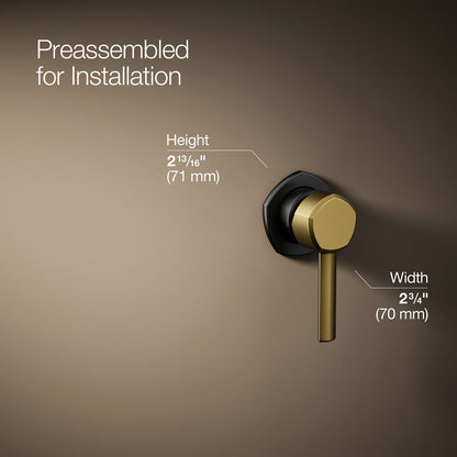 KOHLER K-27012-4 Occasion Wall-mount bathroom sink faucet handle