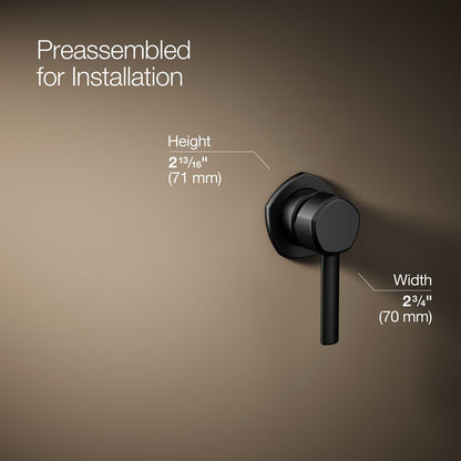 KOHLER K-27012-4 Occasion Wall-mount bathroom sink faucet handle