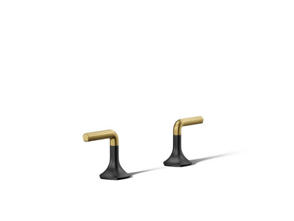 KOHLER K-27018-4 Occasion Deck-mount bath faucet handles with Lever design