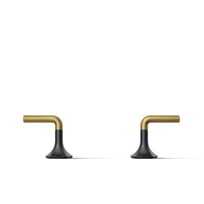 KOHLER K-27018-4 Occasion Deck-mount bath faucet handles with Lever design