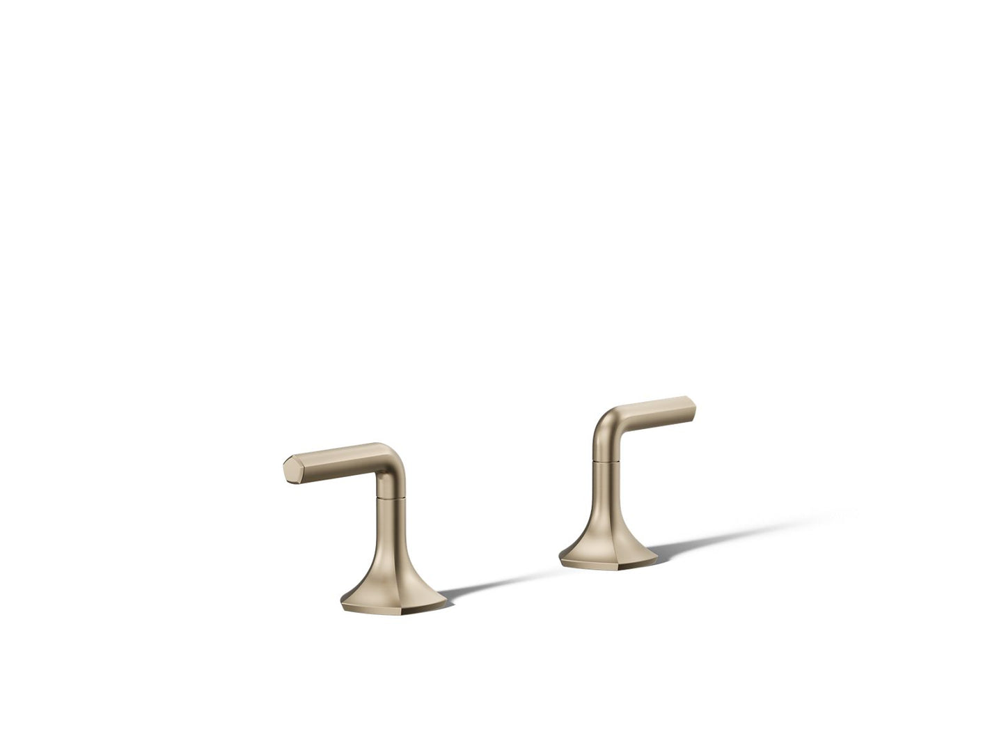 KOHLER K-27018-4 Occasion Deck-mount bath faucet handles with Lever design
