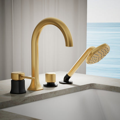 KOHLER K-27022 Occasion Deck-mount handshower holder and two-way diverter valve