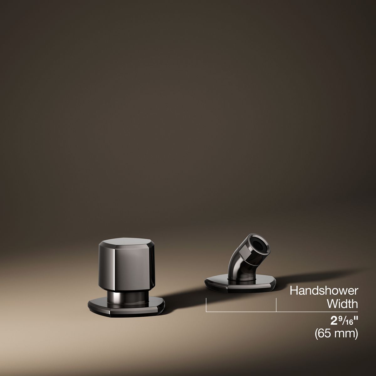 KOHLER K-27022 Occasion Deck-mount handshower holder and two-way diverter valve
