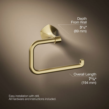 KOHLER K-27063 Occasion Towel ring