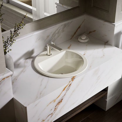 KOHLER K-2714-1 Bryant 19" round drop-in bathroom sink