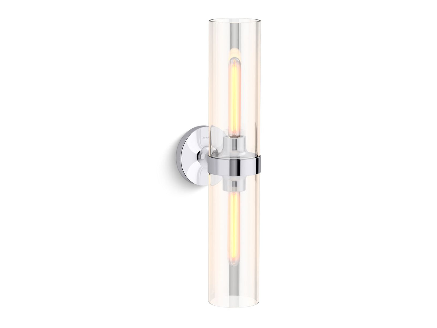 KOHLER K-27263-SC02 Purist Two-light sconce