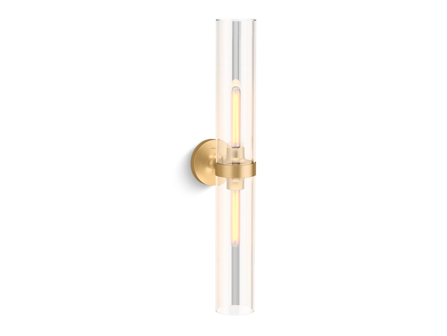 KOHLER K-27264-SC02 Purist Two-light sconce