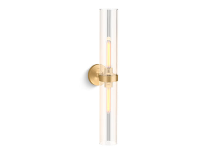 KOHLER K-27264-SC02 Purist Two-light sconce