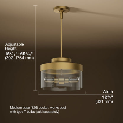 3/4 view of product with dimensions