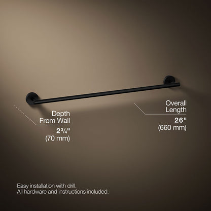 KOHLER K-27287 Elate 24" towel bar