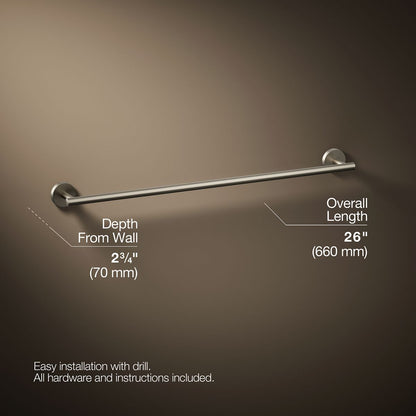 KOHLER K-27287 Elate 24" towel bar