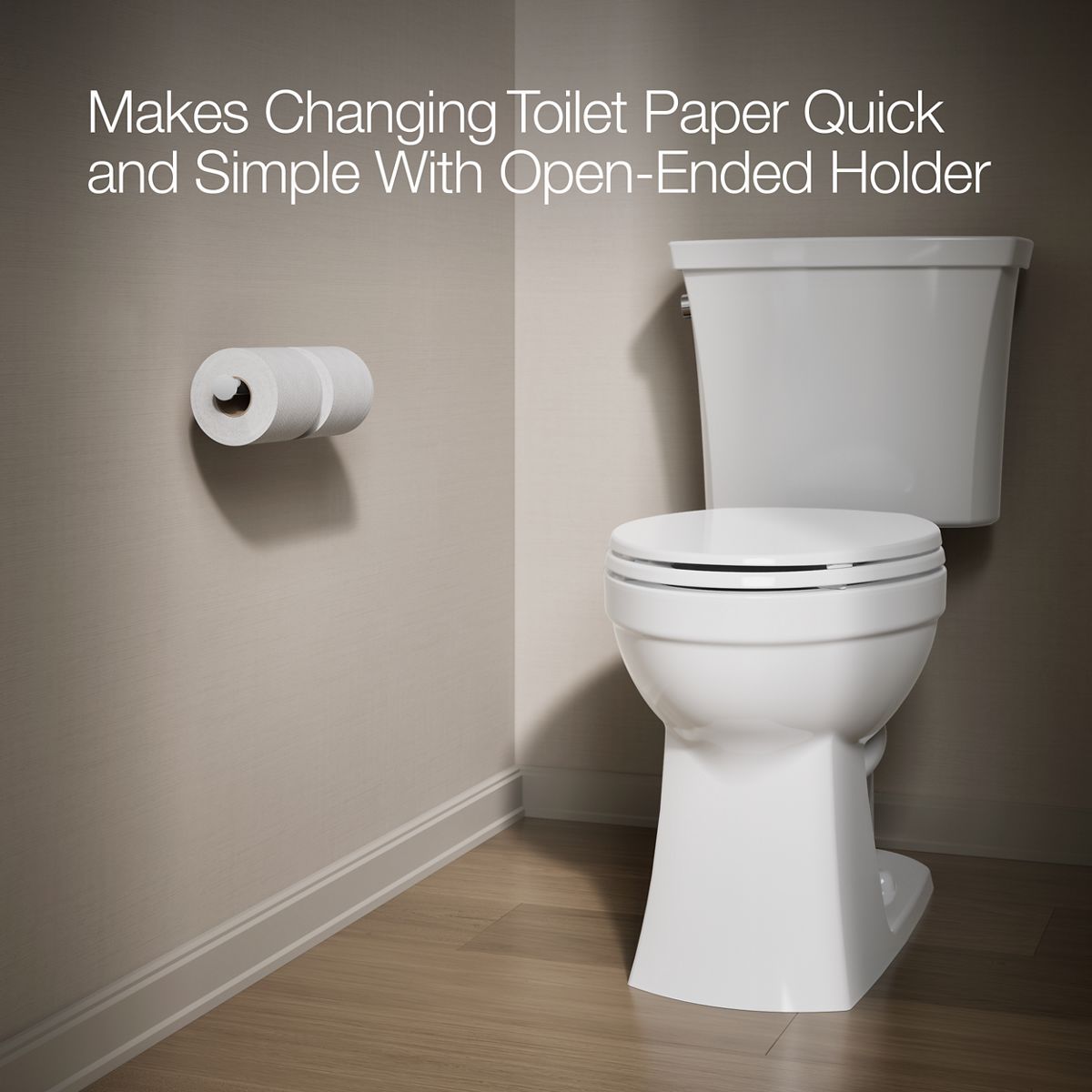 KOHLER K-27289 Elate Double toilet paper holder