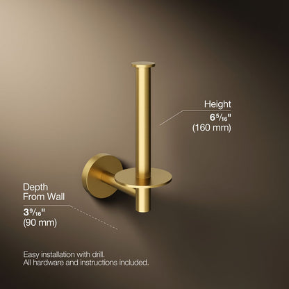 KOHLER K-27293 Elate Vertical toilet paper holder