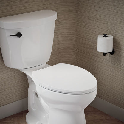 KOHLER K-27331-BL Glissade ReadyLatch® Quiet-Close™ Elongated Toilet Seat, White - image focused on single product story