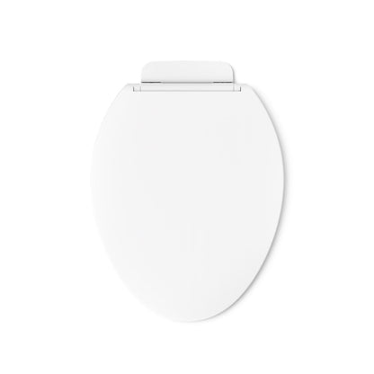 KOHLER K-27331 Glissade ReadyLatch Quiet-Close elongated toilet seat, white - view 2
