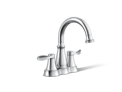 KOHLER K-27378-4 Bellera Centerset bathroom sink faucet, 1.2 gpm