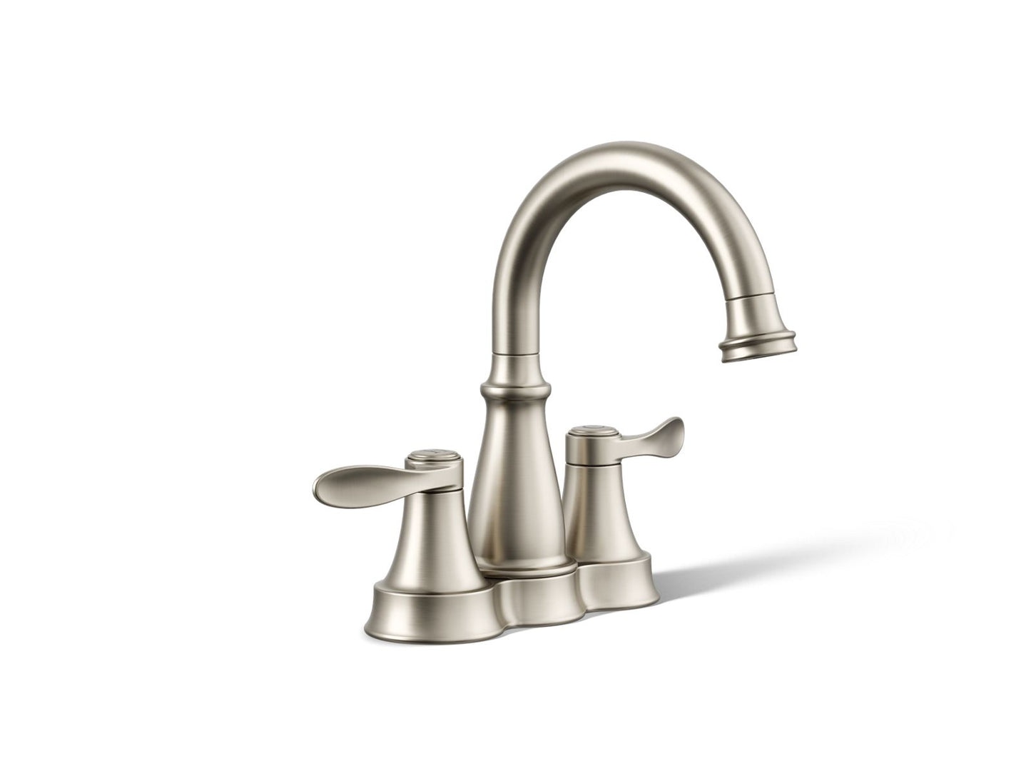 KOHLER K-27378-4 Bellera Centerset bathroom sink faucet, 1.2 gpm