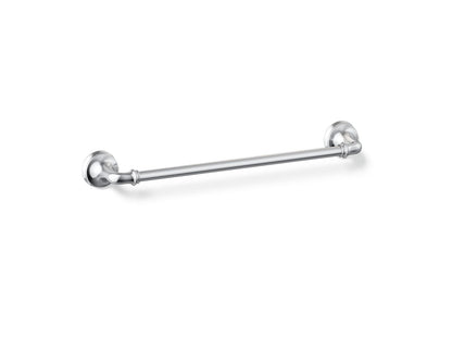KOHLER K-27383 Bellera 18" towel bar, polished chrome