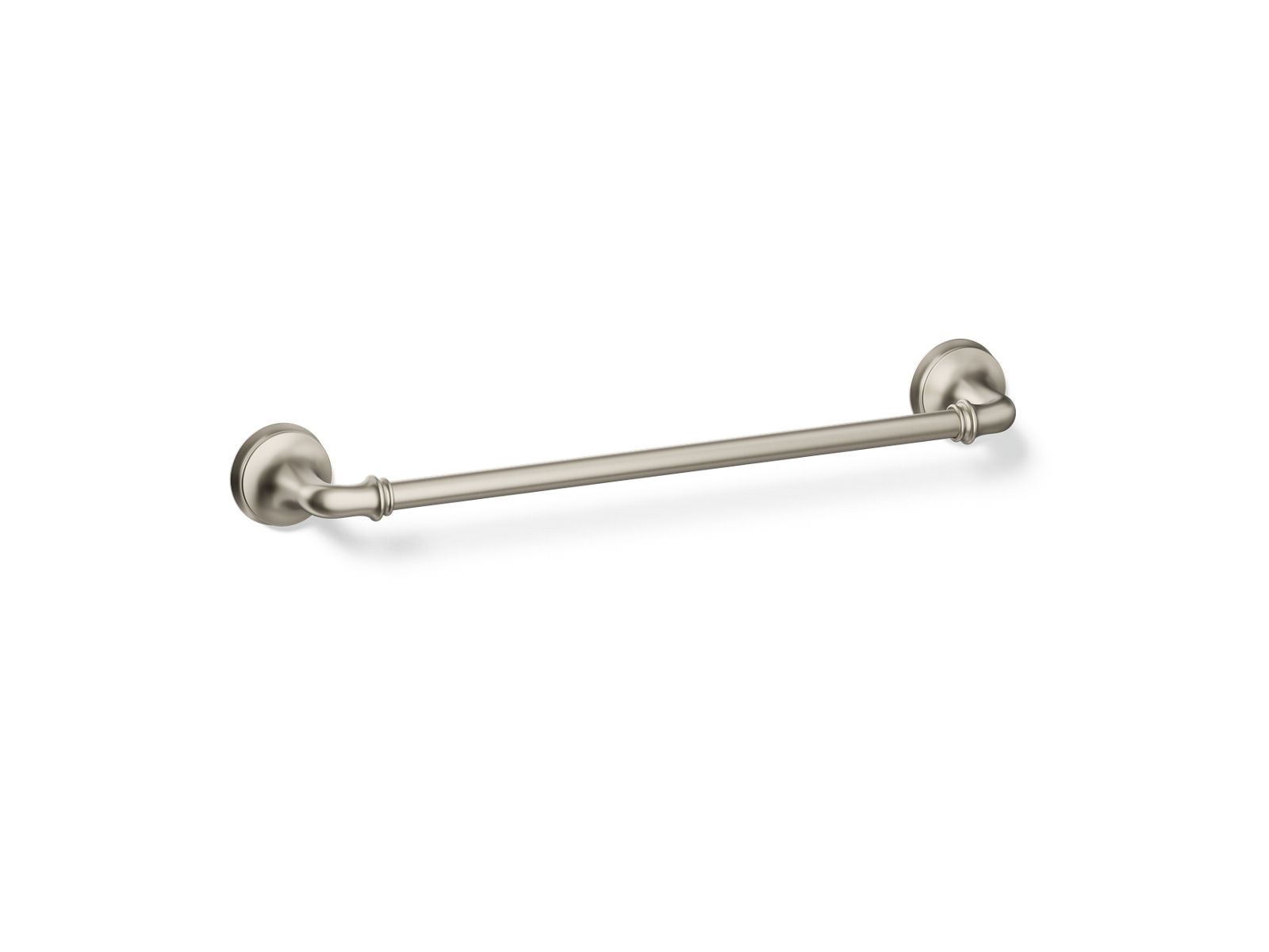 KOHLER K-27383 Bellera 18" towel bar, vibrant brushed nickel
