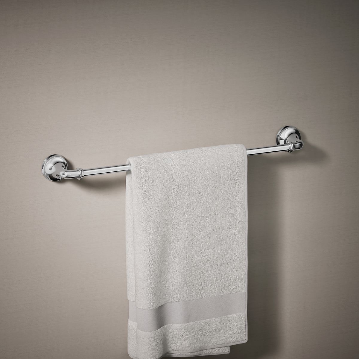 KOHLER K-27384 Bellera 24" towel bar, polished chrome - view 4