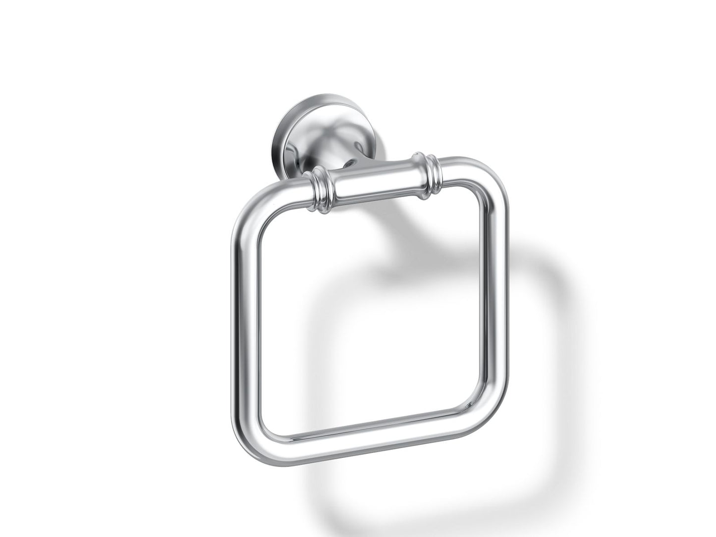 KOHLER K-27386 Bellera Towel ring, polished chrome