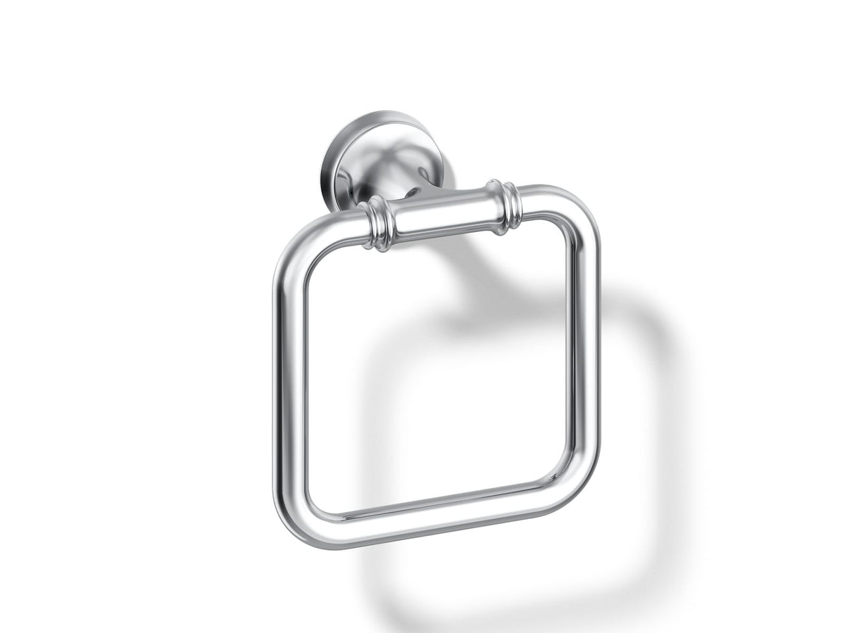 KOHLER K-27386 Bellera Towel ring, polished chrome
