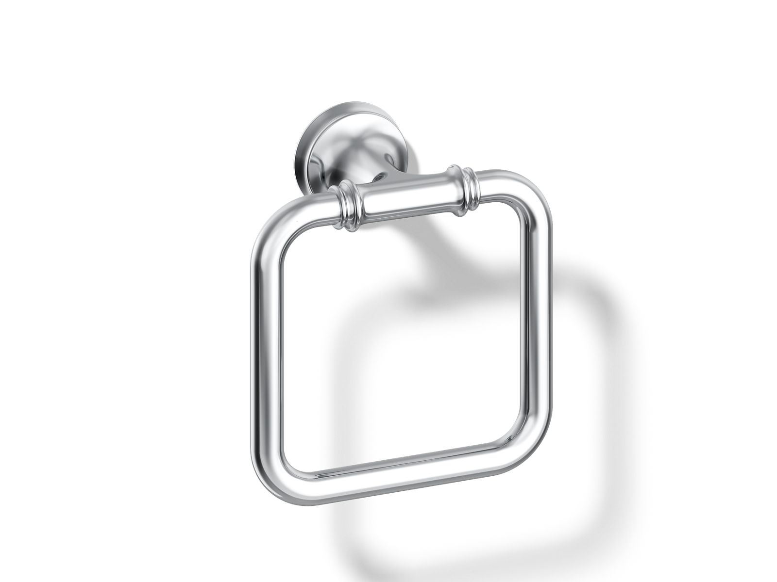 KOHLER K-27386 Bellera Towel ring, polished chrome