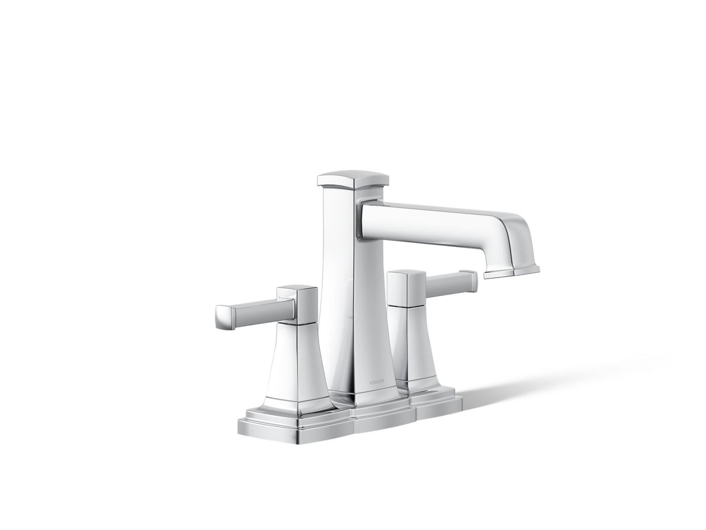 KOHLER K-27398-4 Riff Centerset bathroom sink faucet, 1.2 gpm
