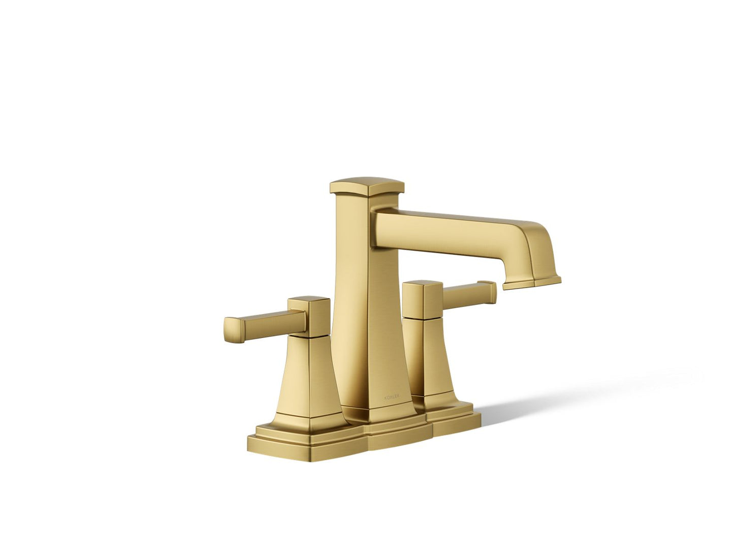 KOHLER K-27398-4 Riff Centerset bathroom sink faucet, 1.2 gpm