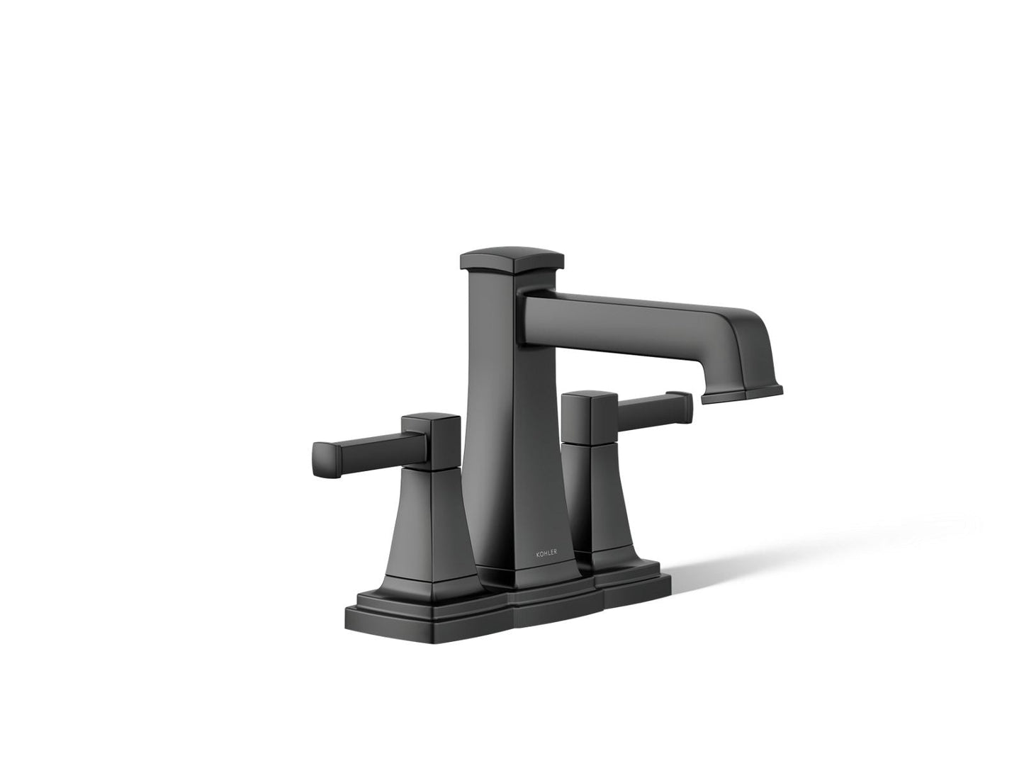 KOHLER K-27398-4N Riff Centerset bathroom sink faucet, 0.5 gpm