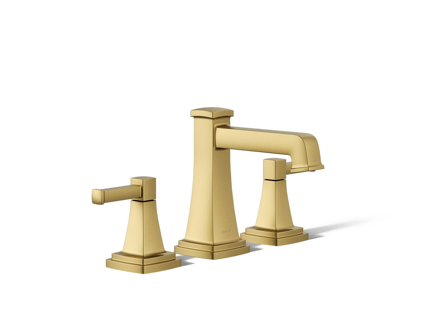 KOHLER K-27399-4N Riff Widespread bathroom sink faucet, 0.5 gpm
