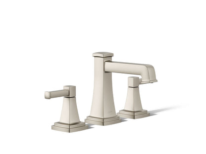 KOHLER K-27399-4N Riff Widespread bathroom sink faucet, 0.5 gpm