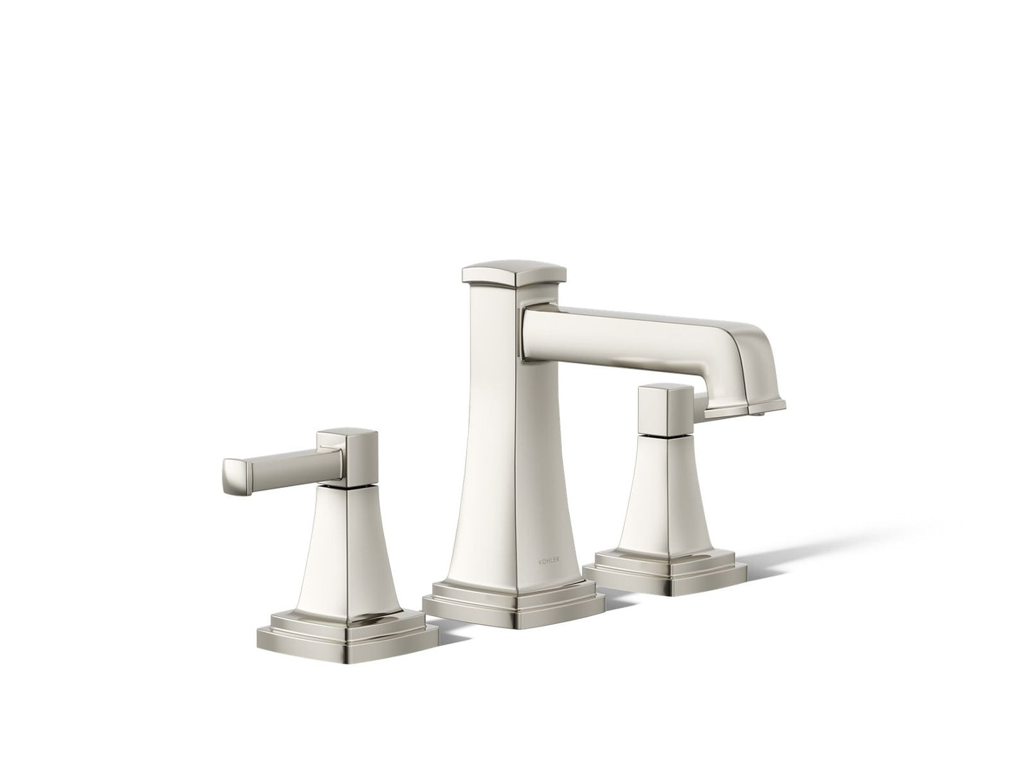 KOHLER K-27399-4N Riff Widespread bathroom sink faucet, 0.5 gpm