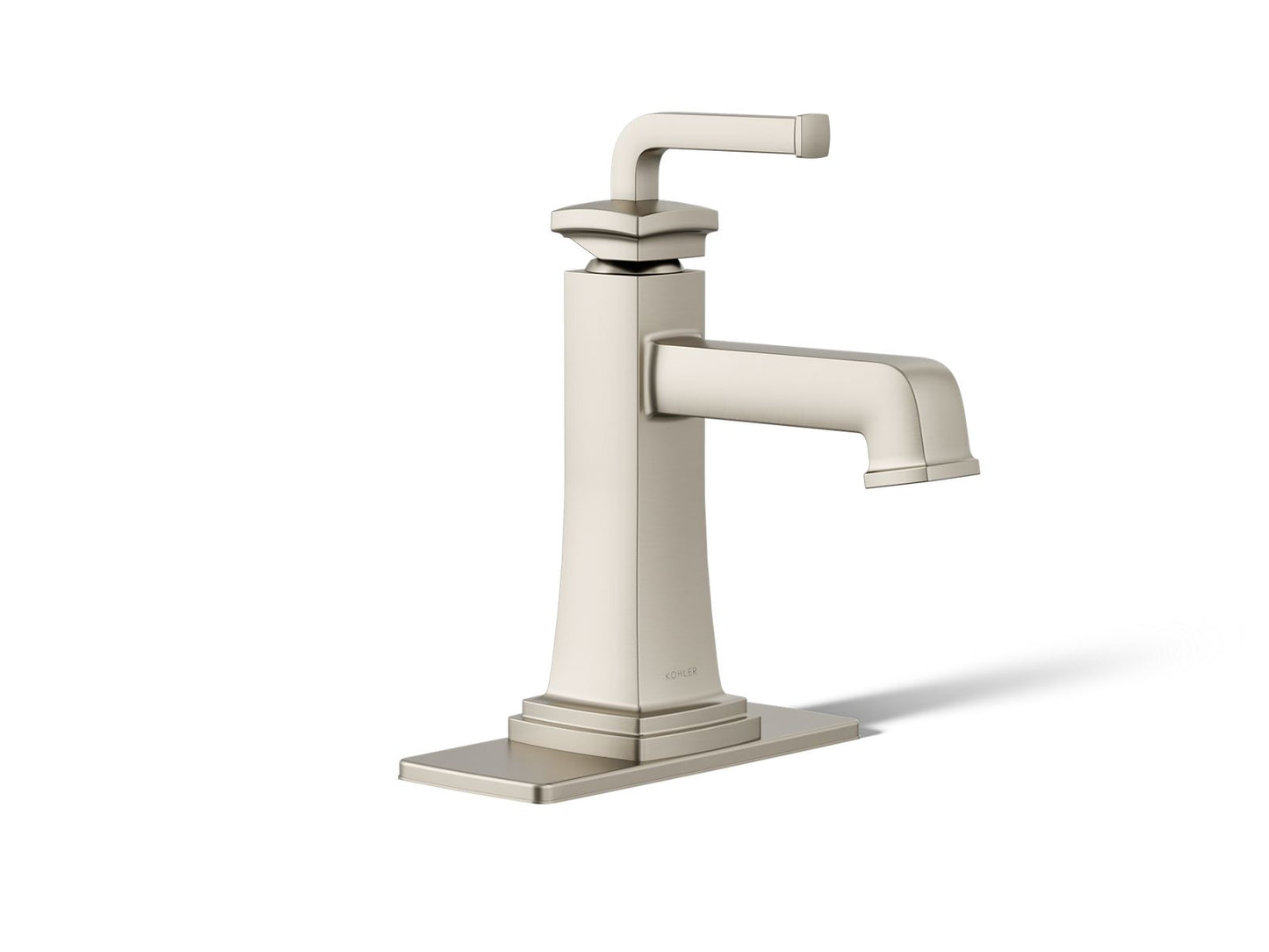 KOHLER K-27400-4N Riff Single-handle bathroom sink faucet, 0.5 gpm