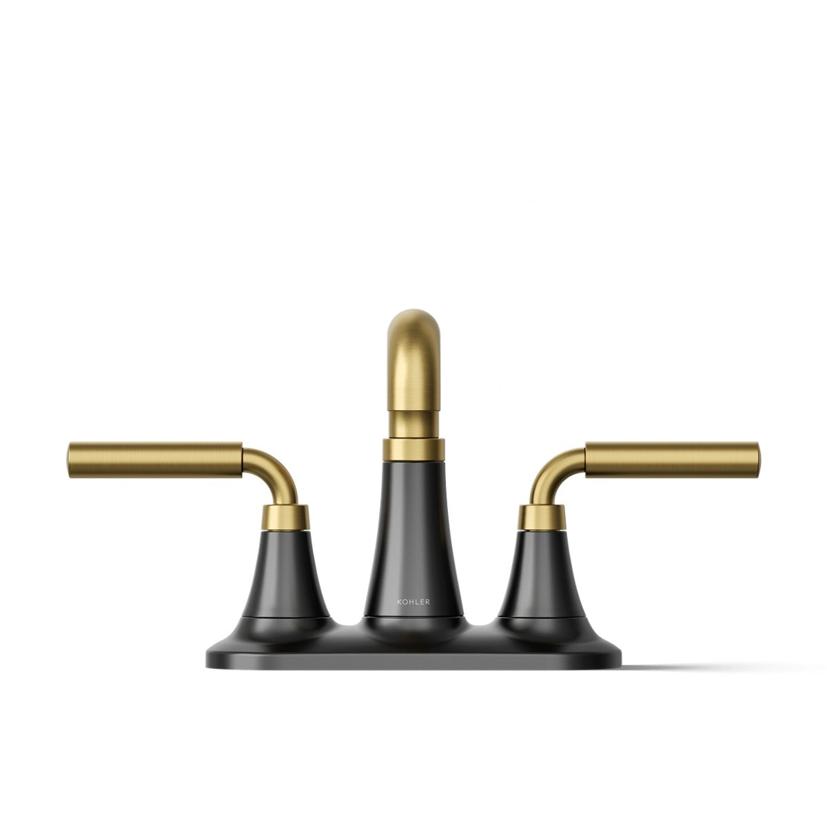 KOHLER K-27414-4K Tone Centerset bathroom sink faucet, 1.0 gpm