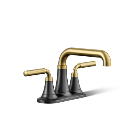KOHLER K-27414-4N Tone Centerset bathroom sink faucet, 0.5 gpm