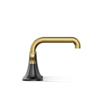 KOHLER K-27416-4 Tone Widespread bathroom sink faucet, 1.2 gpm