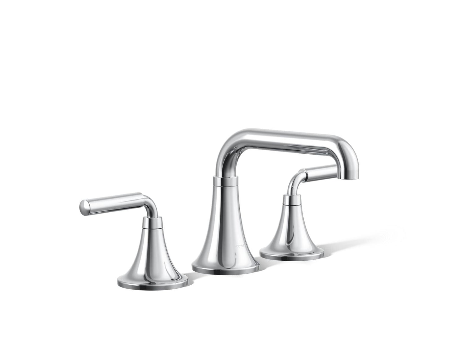 KOHLER K-27416-4 Tone Widespread bathroom sink faucet, 1.2 gpm