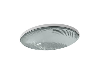 KOHLER K-2741 Whist 19" oval undermount bathroom sink, no overflow