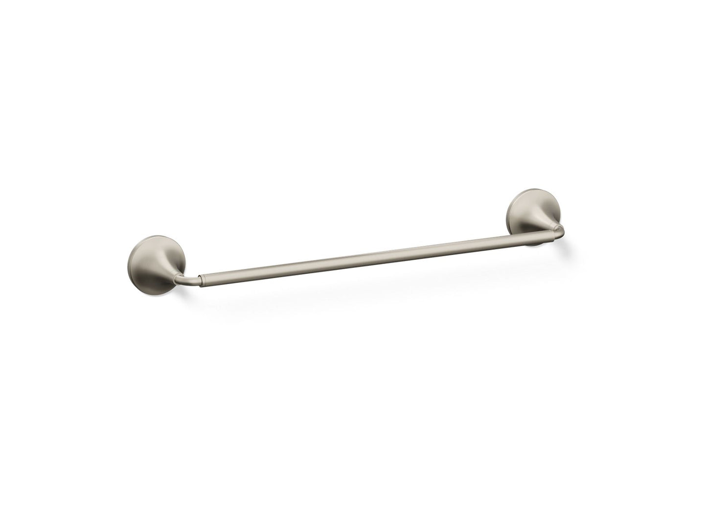 KOHLER K-27425 Tone 18" towel bar, vibrant brushed nickel