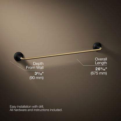 KOHLER K-27426 Tone 24" towel bar