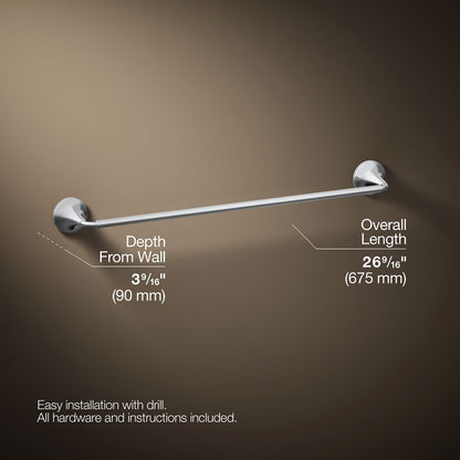 KOHLER K-27426 Tone 24" towel bar
